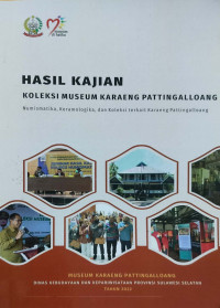 Image of Hasil Kajian Koleksi Museum Karaeng Pattingalloang
