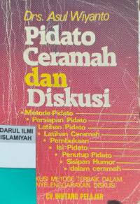 Image of Pidato Ceramah dan Diskusi