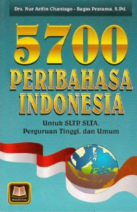 Image of 5700 Peribahasa Indonesia Dilengkapi Dengan Kosakata Lengkap