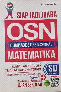 Image of Siap Jadi Juara OSN Olimpiade Sains Nasional Matematika
