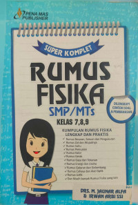 Image of Super Komplet Rumus Fisika SMP/MTS Kelas 7,8,9