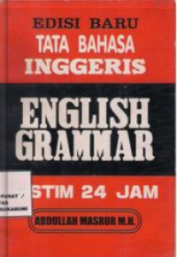 Image of Edisi Baru Tata Bahasa Inggeris : english grammar sistem 24 jam