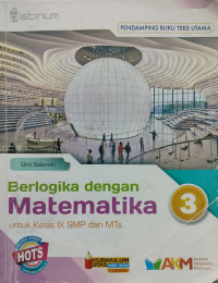 Image of Berlogika Dengan Matematika 3 Untuk Kelas IX SMP dan MTs