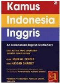 Image of Kamus Indonesia Inggris
